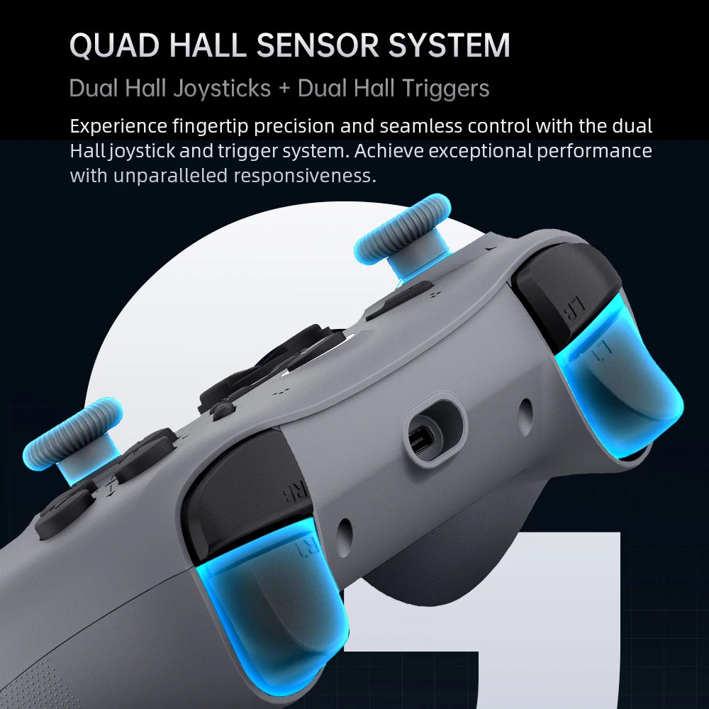 MACHENIKE G1 Wireless Controller, Hall Effect for Switch, PC