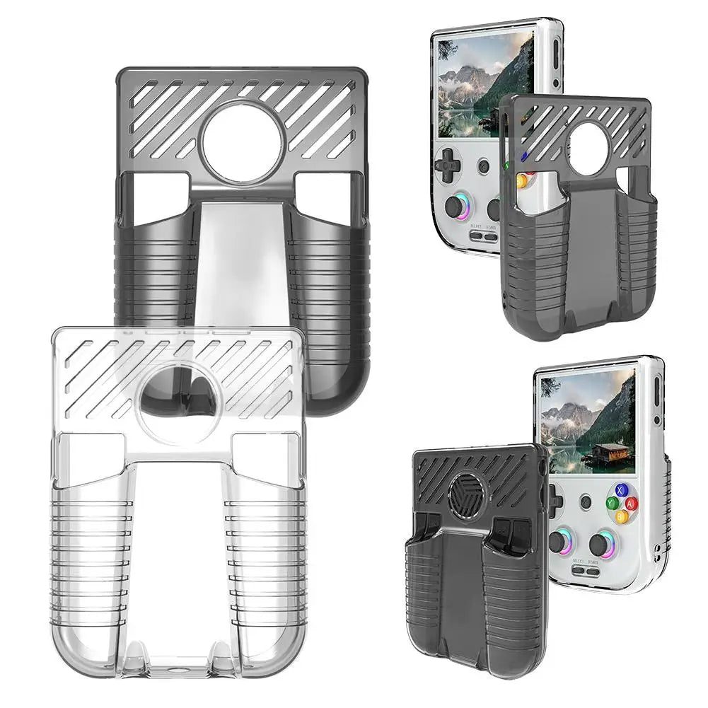 Anbernic RG406V Clear TPU Case, Soft Shockproof Cover