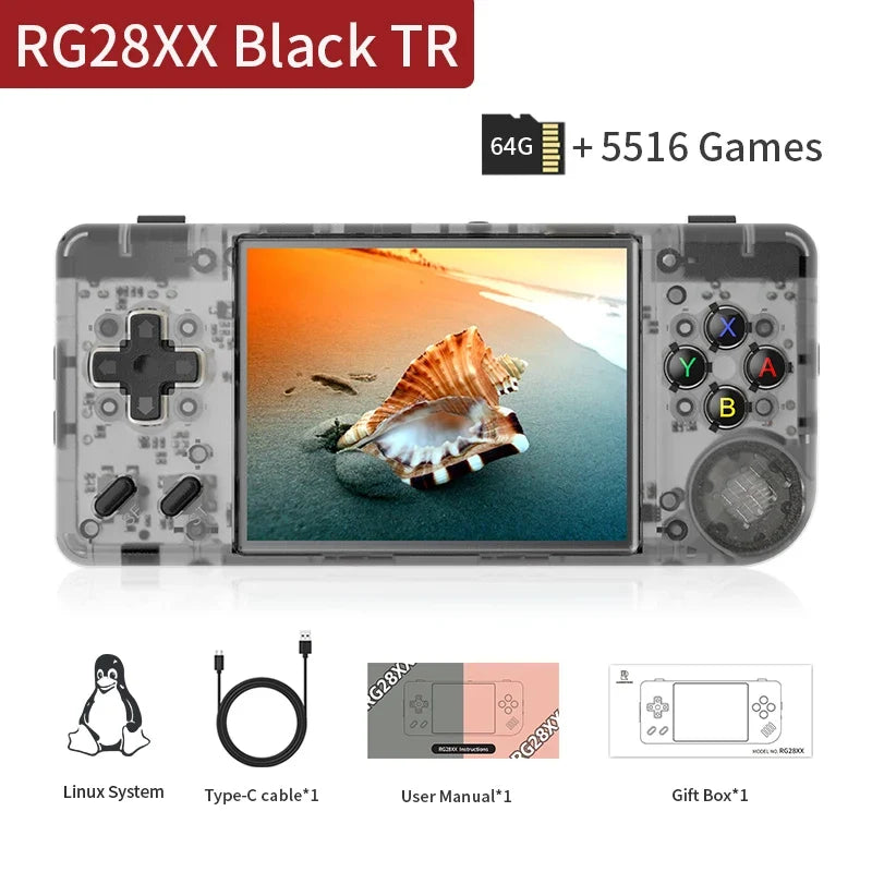Anbernic RG28XX Handheld, 2.83-inch IPS, Linux, 3100mAh