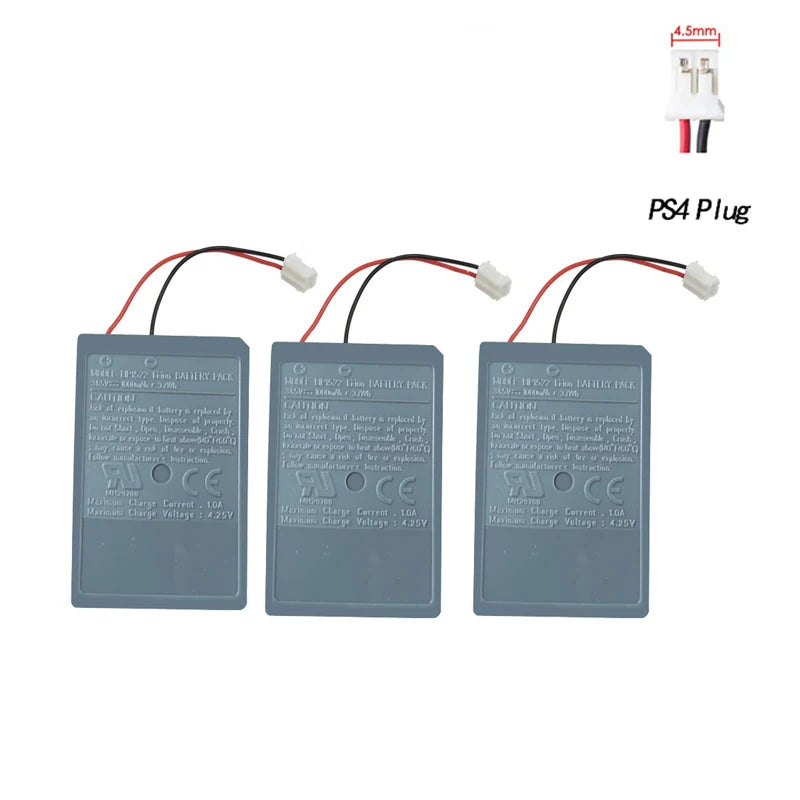 PS4 Controller Battery For SONY PS4 PRo Slim LIP1522 Dualshock 4 V1 V2 Wireless Controller Playstation GamePad 4x Battery