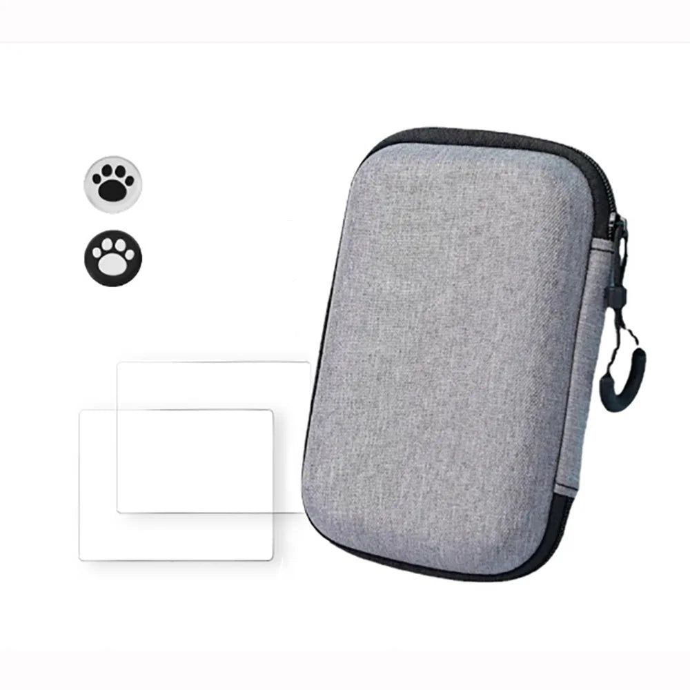 R36S Tempered Glass Screen Protector & EVA Storage Case Set