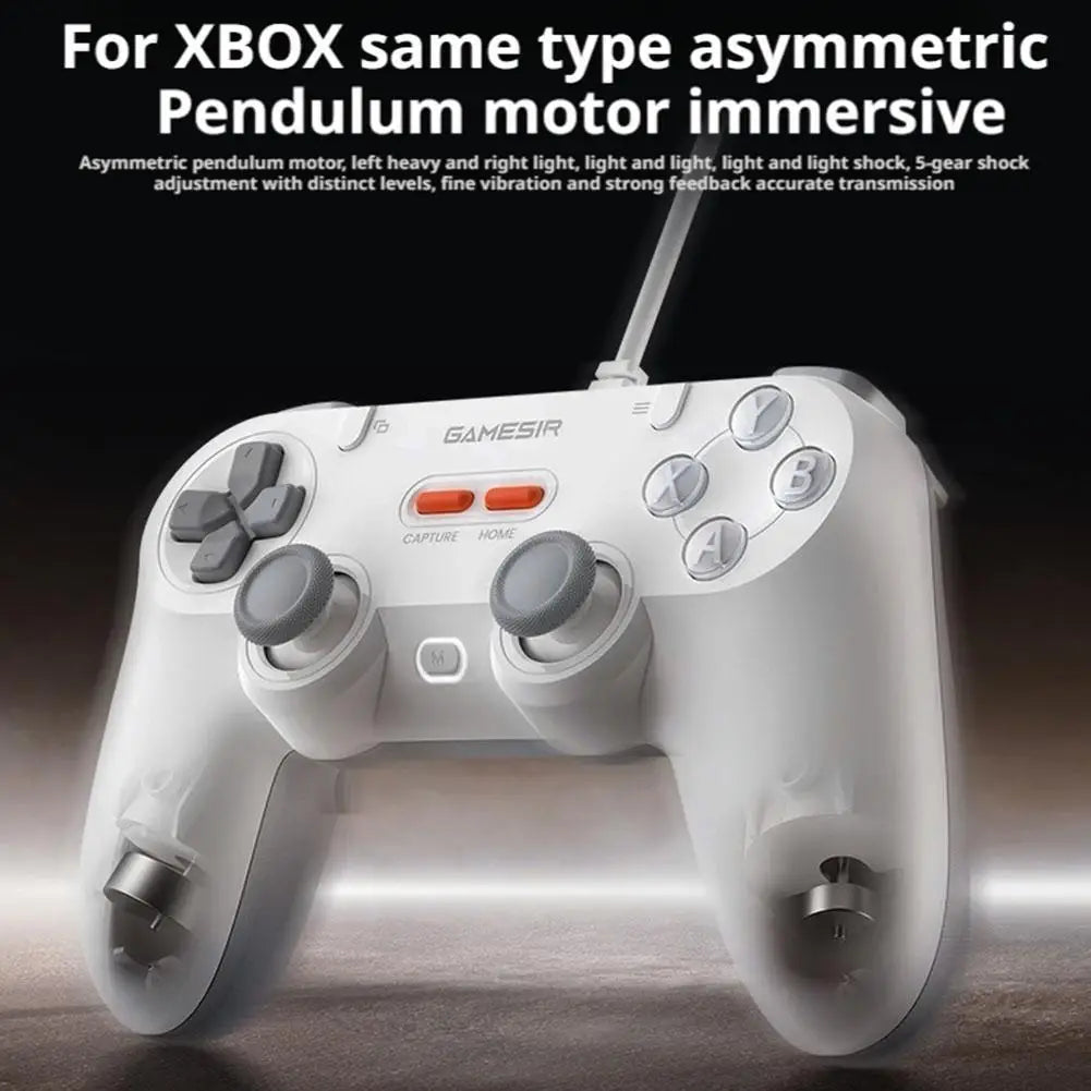 Wired Gaming Controller For GameSir T3 Lite For PC/Steam/Switch Lightweight Gamepad Hall Joystick Game Accessoy