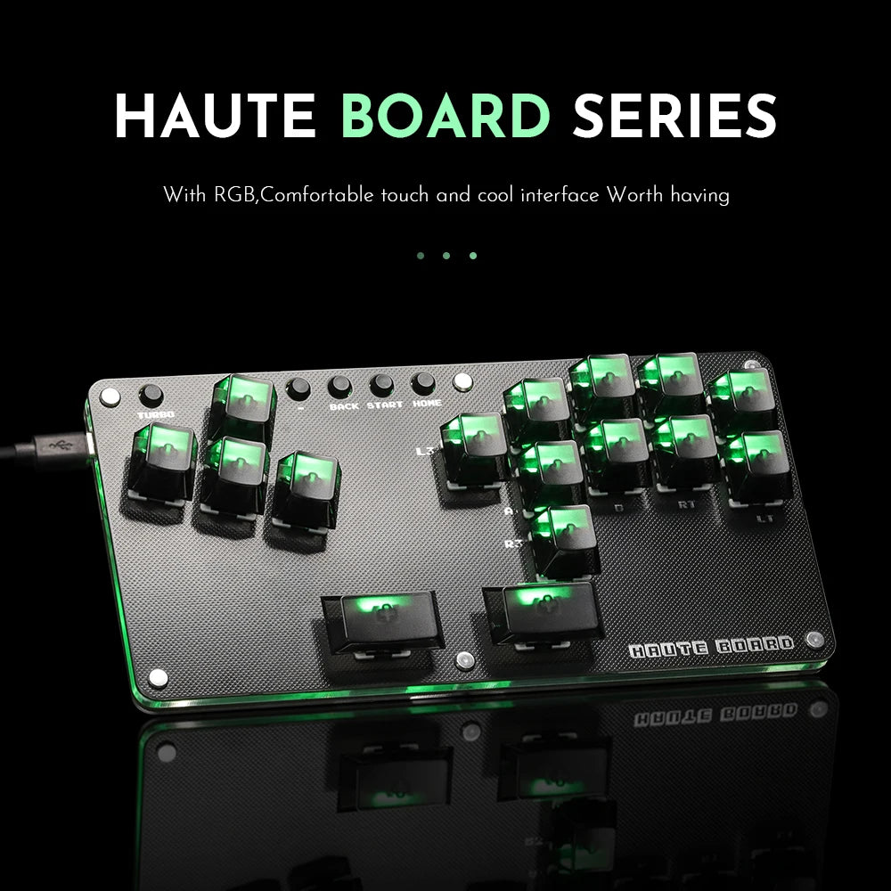 Haute42 COSMOX Mini B16 Stickless Hitbox Controller for PC/PS4