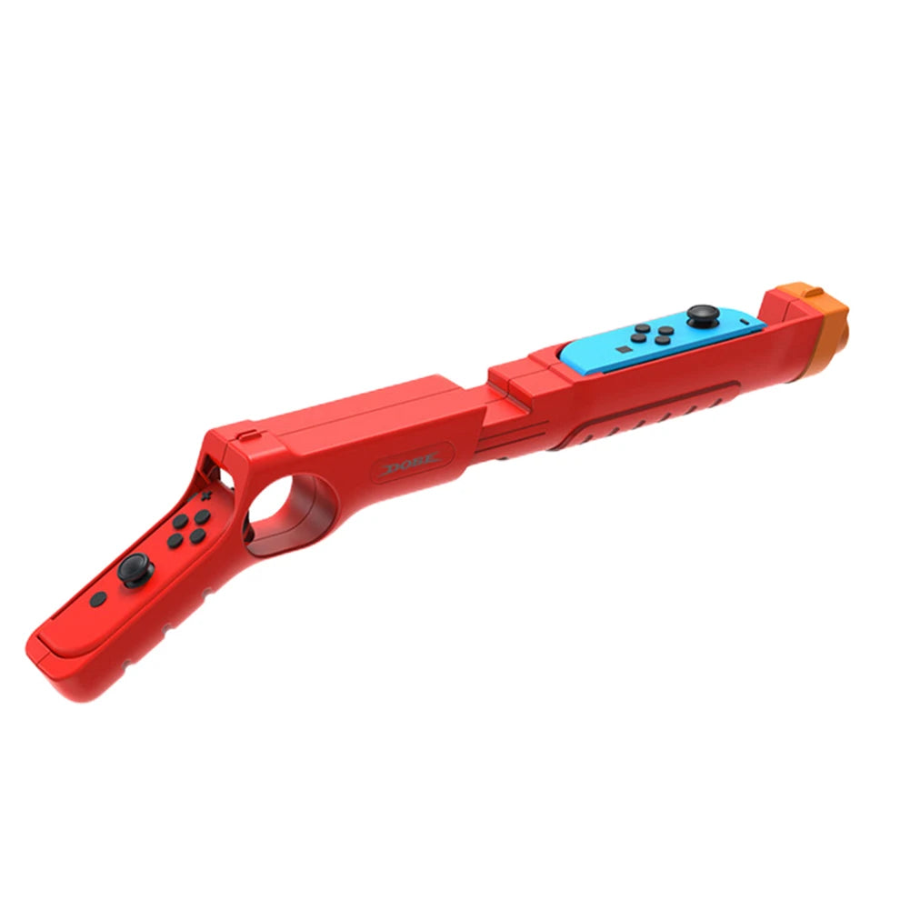 Switch OLED Controller Hand Grip Holder, ABS Red or Blue