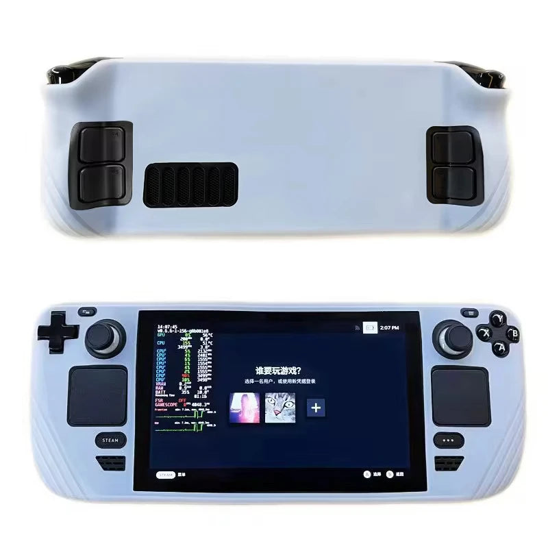 Silicone Protective Case for Steam Deck, Full Anti-Slip Cover