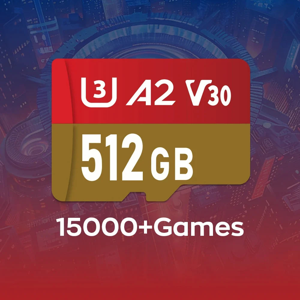 Retro Game Card for Steam Deck, Batocera 40, 15000+ Games