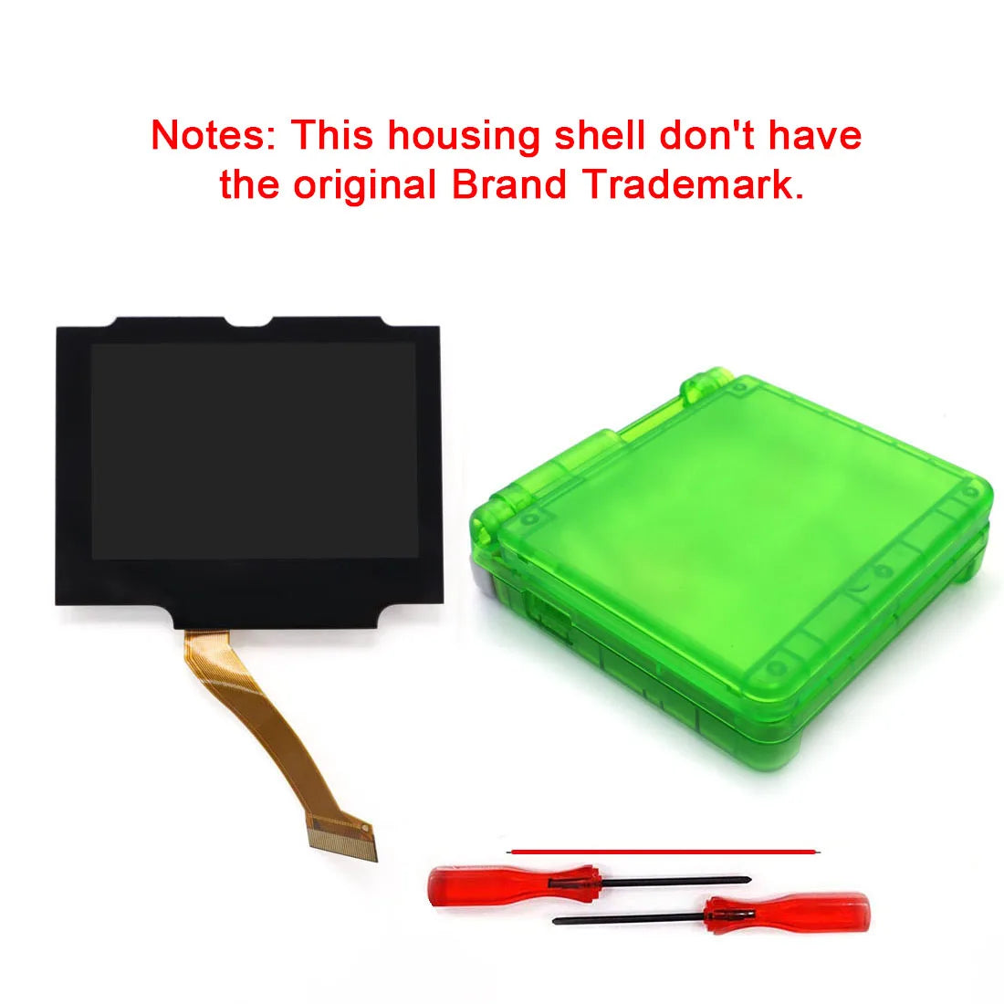 HISPEEDIDO Pre-Laminated IPS 3.0 inch V5 Real Drop in Screen For GBA SP LCD Replacement Kits Build in OSD Menu Easy to Install