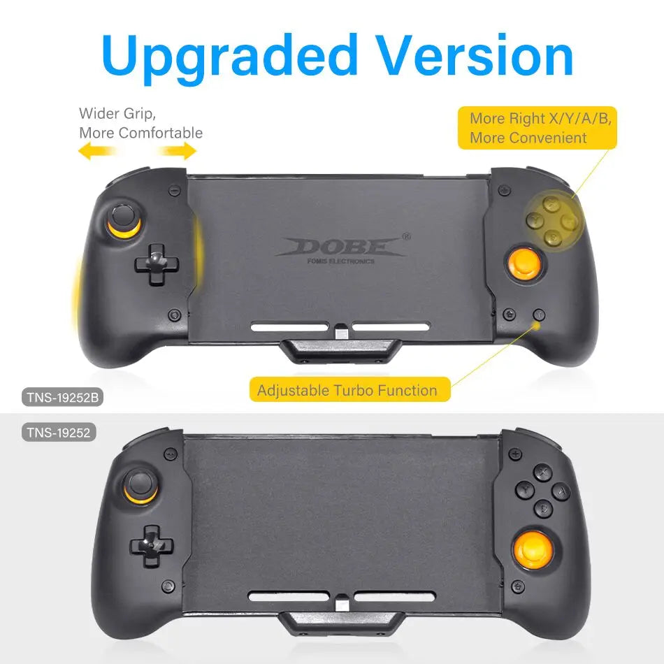 Grip Controller IV-SW133 for Nintendo Switch, 6-Axis Gyro, Vibration