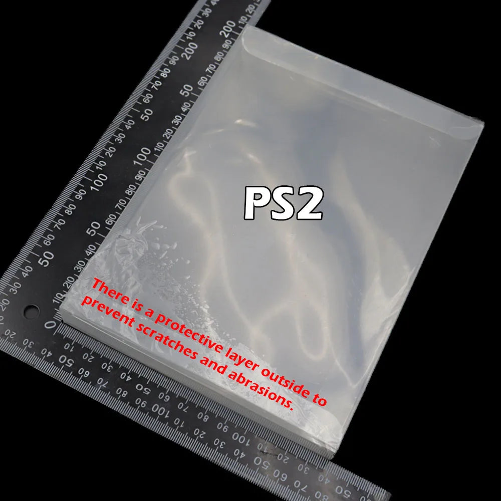 1‑10PCS Clear PET Game Protector Box For PS1 PS2 PS3 PS4 PS5,Display Storage Case For PS1 US JP EU CD Game Cartridge Transparent