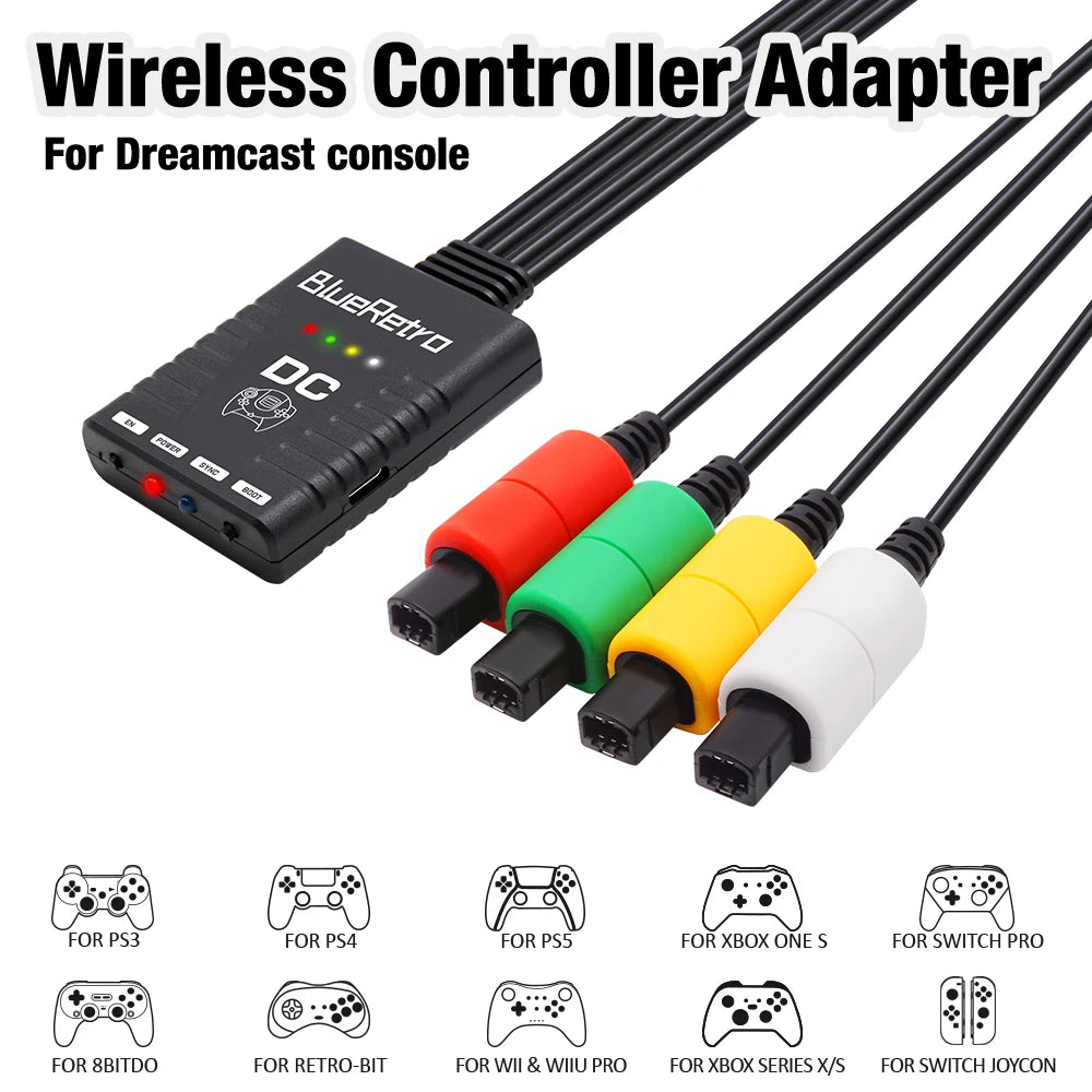 RetroScaler Dreamcast BlueRetro Controller Adapter