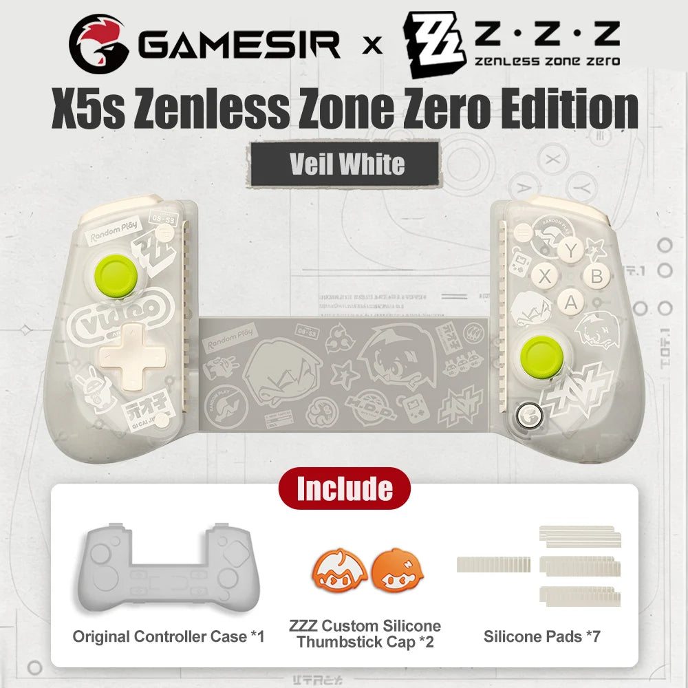 GameSir X5s Hall Effect Controller for Android, iOS, Switch 2