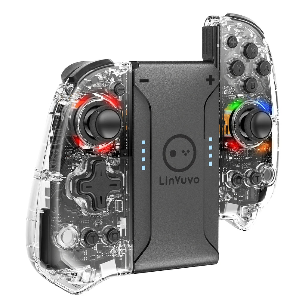 LinYuvo KS58 8 LED Joypad Wireless Controller for Switch OLED