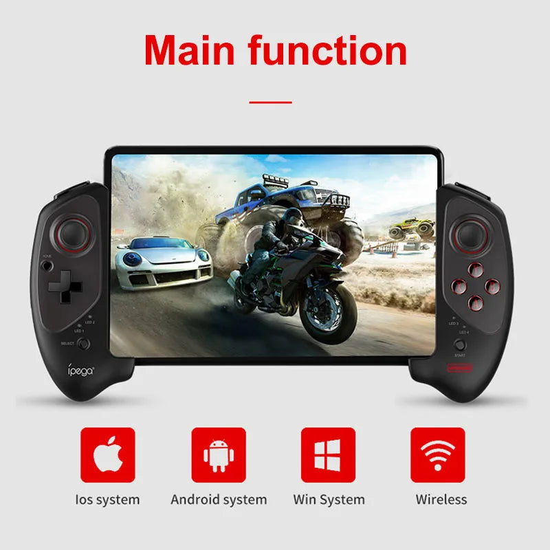 Ipega PG-9083SH Stretchable Bluetooth Gamepad with Hall Joystick