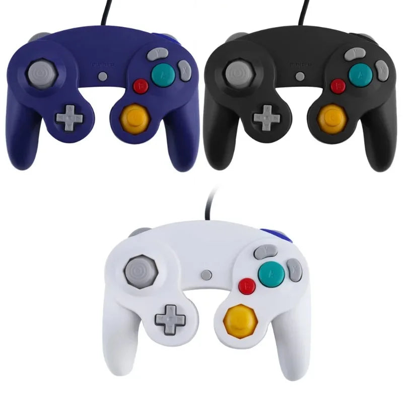 Multi-Color Wired Controller for GameCube NGC, USB Gamepad
