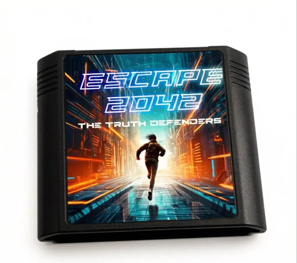 Mega Drive 16 Bit Game Card, Escape 2042 The Truth Defenders