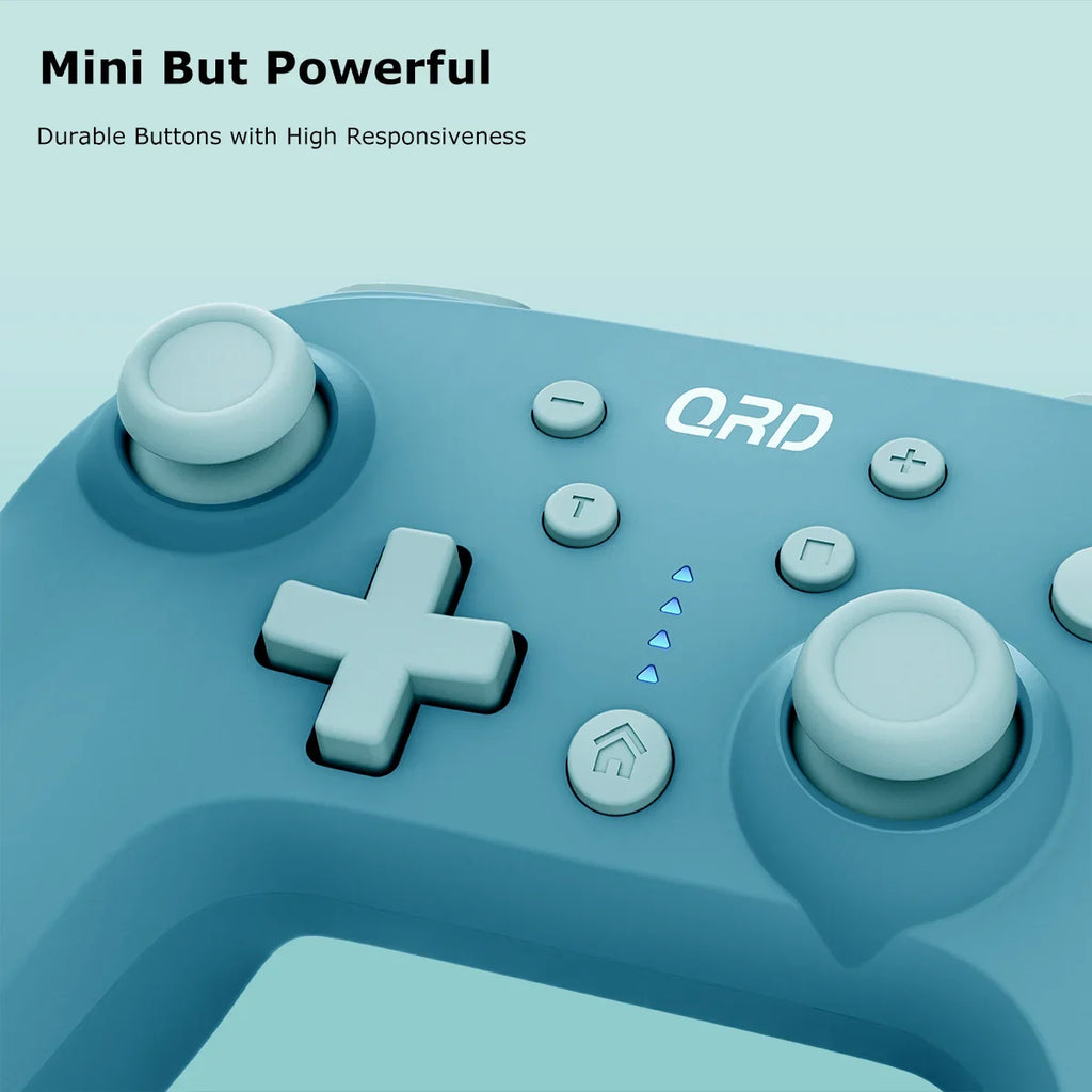 QRD Junior E5 Mini Wireless Controller for Switch, PC, Android