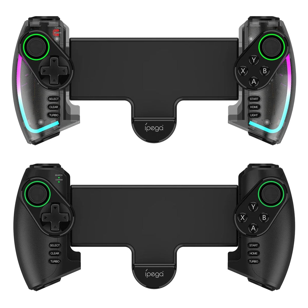 IPEGA Wireless Gamepad For Nintendo Switch,Android, iOS ,iPad ,PC With RGB Light Linear, Vibration Stretchable Controller PG9777