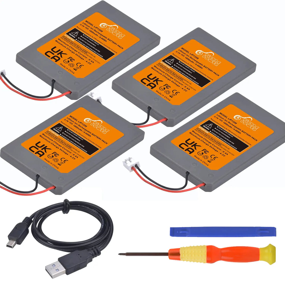 PS3 Controller Battery for Sony PlayStation 3 Sixaxis DualShock 3 CECHZC2E CECHZC2U Wireless Controller LIP1359 LIP1472 LIP1859
