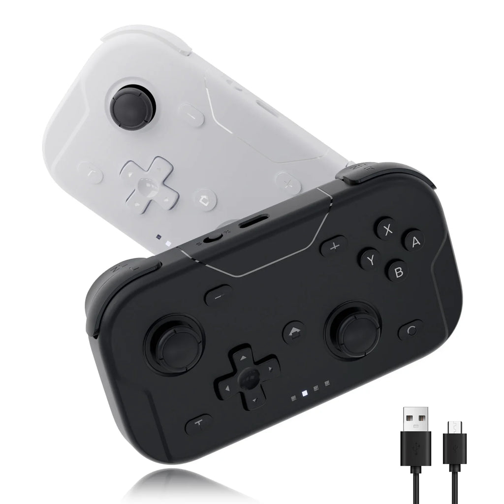 AceGamer Wireless Pocket Controller for Switch/Switch2/Android/iOS/PC/Steamdeck Bluetooth Gamepad with 6-axis Gyroscope Joystick