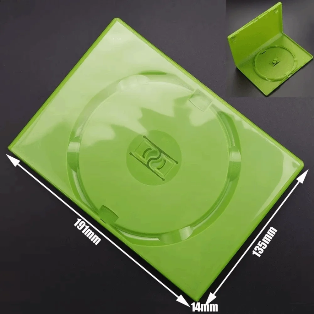 1pcs Plastic CD Game Cover Protective Design Replacement Accessory Game Disk Holder for PS1 PS2 PS3 PS4 PS5 Xbox WII