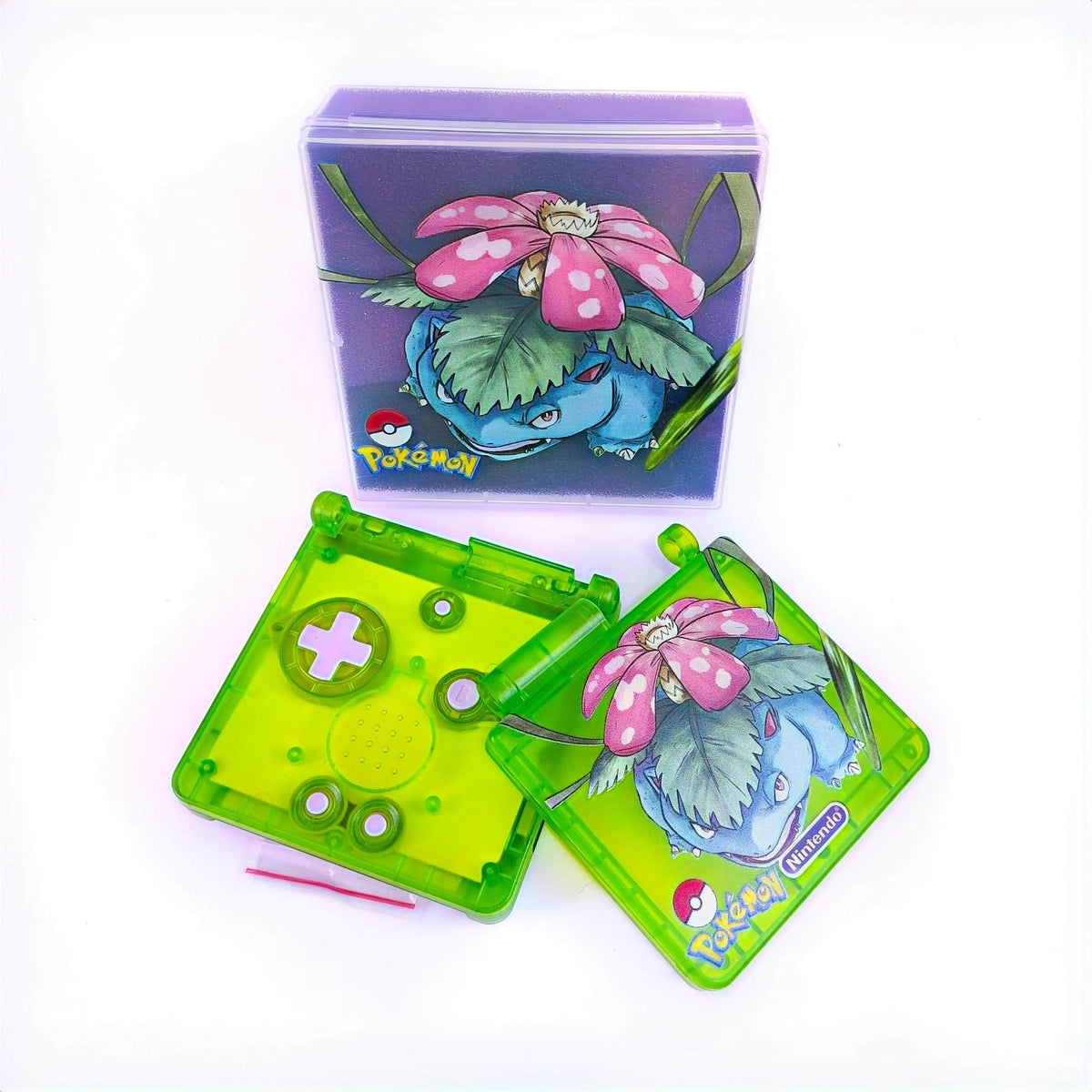 GBA SP Color Printed Replacement Shell, Creative DIY Housing