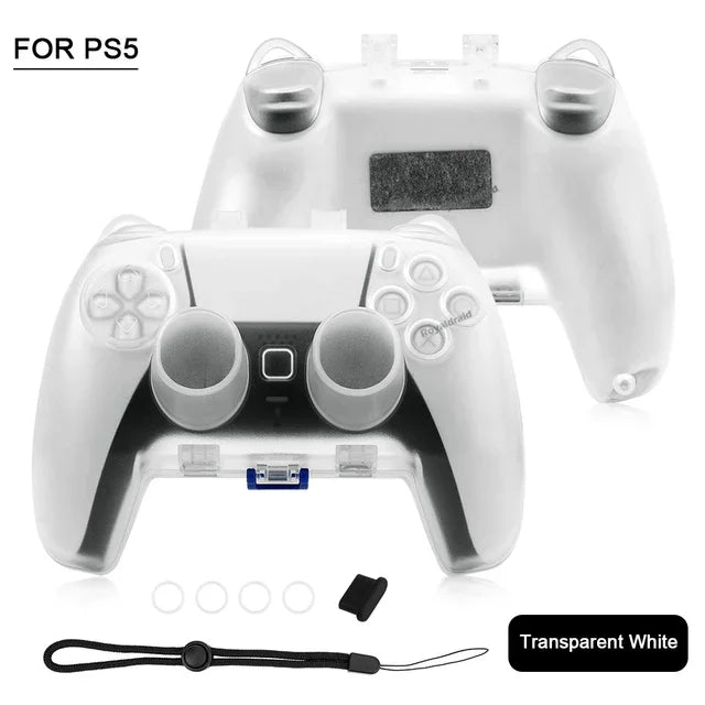 Clear Dustproof Storage Case for PS5 Controller, Magnetic