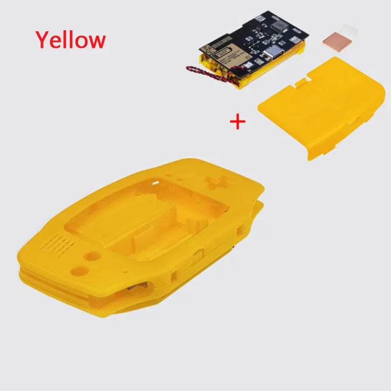 1800mAh Lithium Battery for GBA IPS V3 LCD Kits with Shell Cover