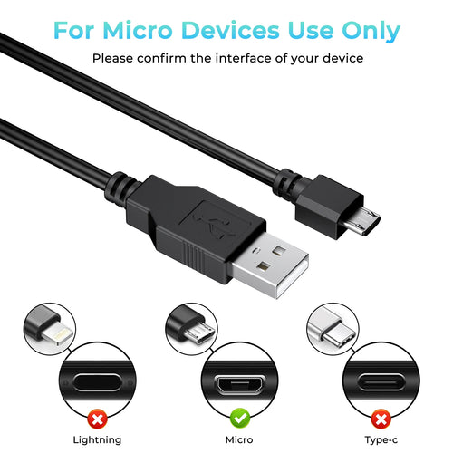 1.8M Charging Data Cable For PS4 Controller Kindle Camera Smartphone USB Charger Cable For PS4 Gampad Joystick Game Accessories