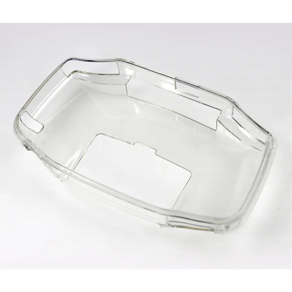 GBA TPU Transparent Protective Case, Grey & White Cover