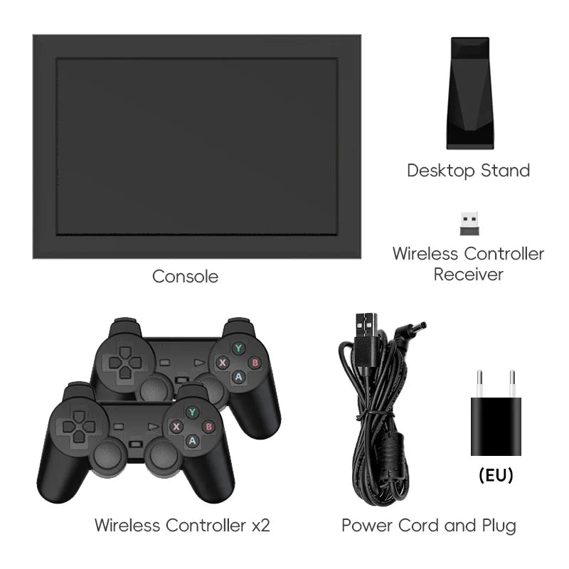 DATA FROG PS10 Portable Gaming Monitor, 10 Inch IPS, 15000 Games