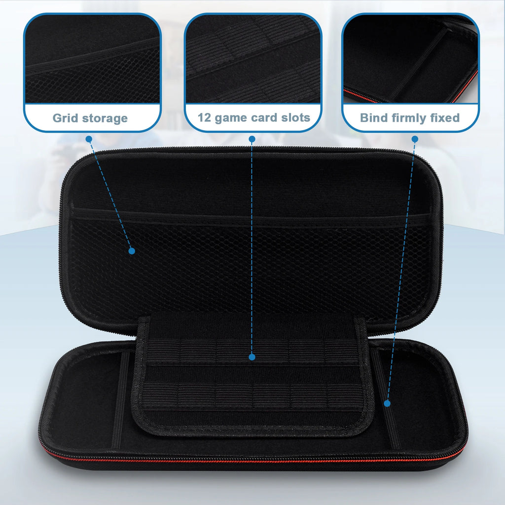 Carrying Case Kit for Nintendo Switch 2 with Glass & Joy-Con Case