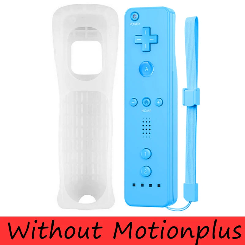 Controller Set For Nintendo Wii/Wii U 2 in 1 Wireless Remote Gamepad Joystick Optional Motion Plus Silicone Case Gaming Control