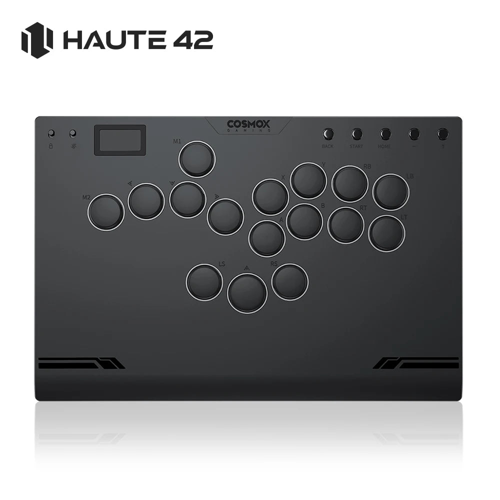 Haute42 M-Ultra Gen 2 Aluminium Alloy Arcade Leverless Hitbox Controller Fighting Game Hitbox Fightstick For PC/PS4/PS5/Switch