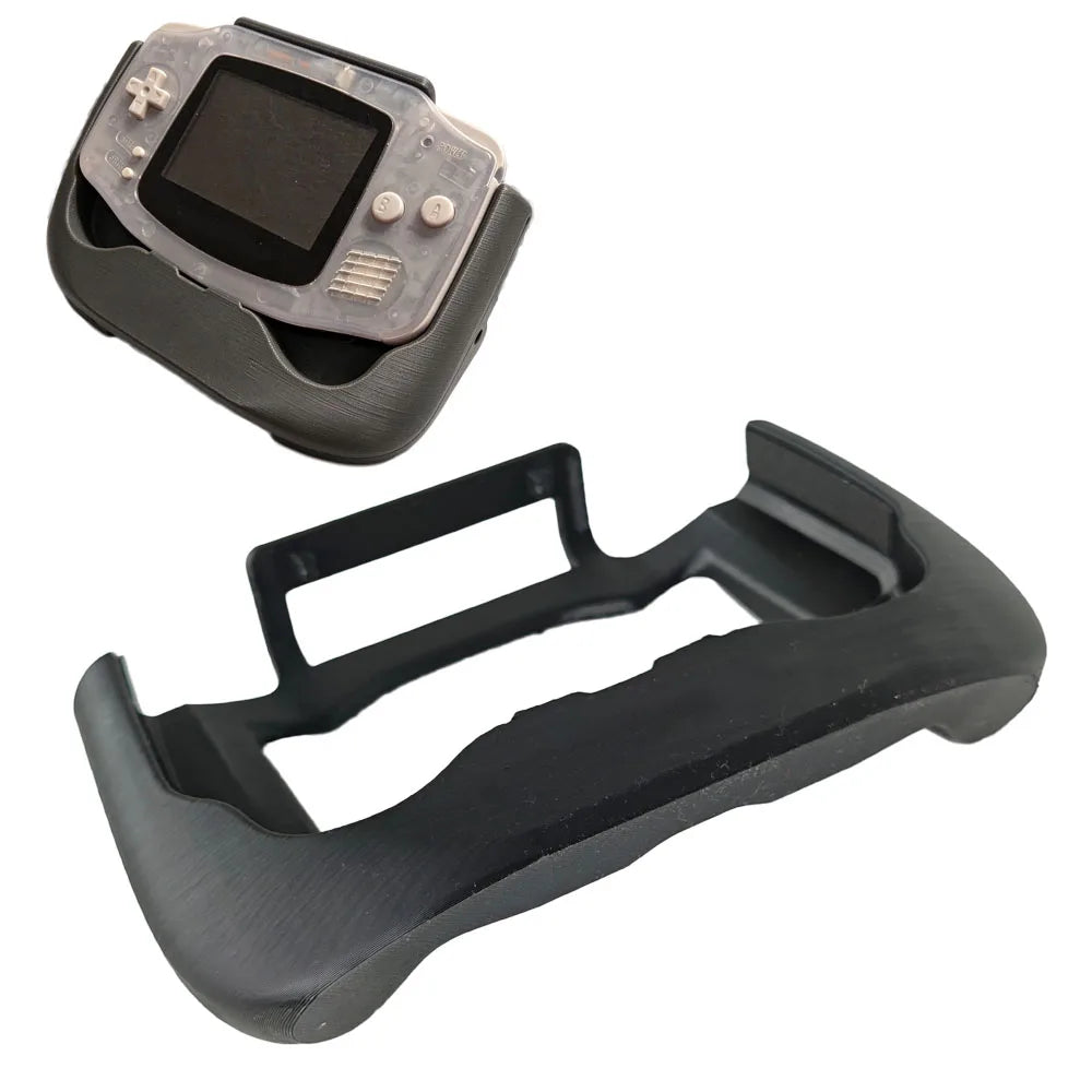 Game Boy Advance Ergonomic Grip Case, 3D Printed Handle