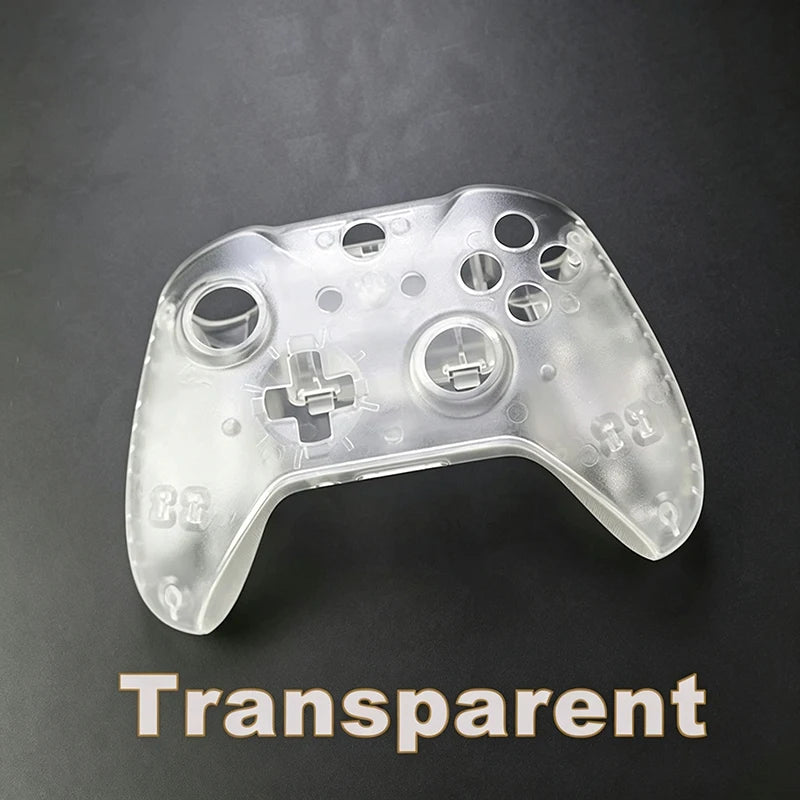 1PC For Xbox One S Slim Controller Front Back Cover Matte Replacement Shell Housing Multiple Colors Game Handle Repair Accessory