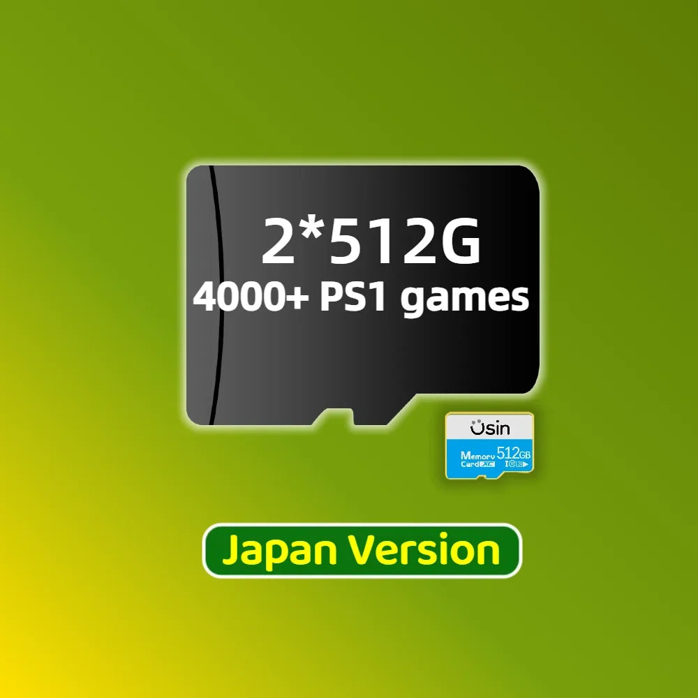 Game TF Card for Trimui Smart Pro and Brick, 256G-512G Games