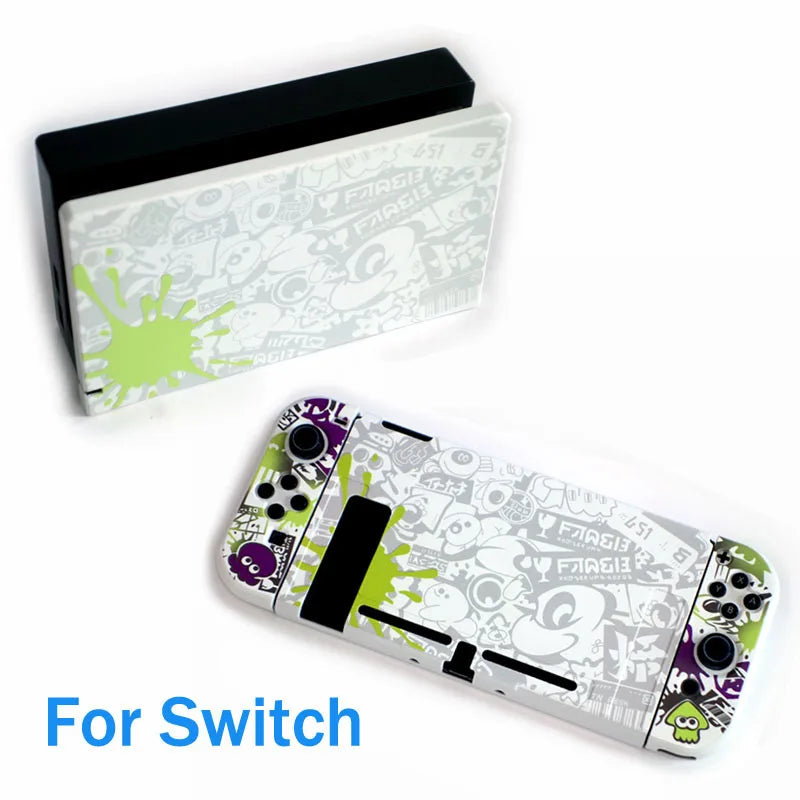 Hard Crystal Case for Nintendo Switch 2 & OLED with TV Dock