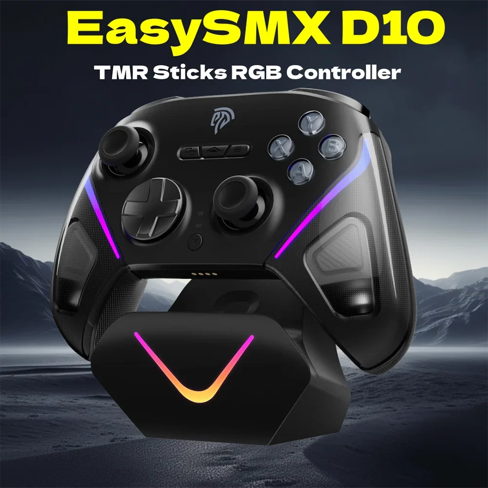 EasySMX D10 TMR Stick Wireless Gamepad for PC, Switch, Steam