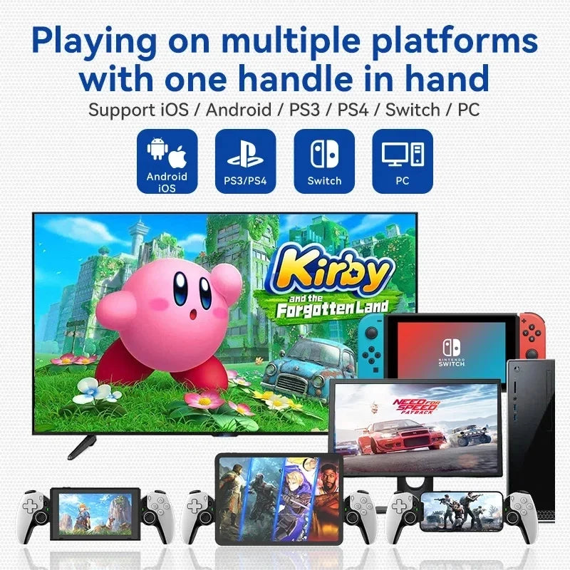 BSP D9 Bluetooth Stretch Controller for Switch, PS3, PS4, Android