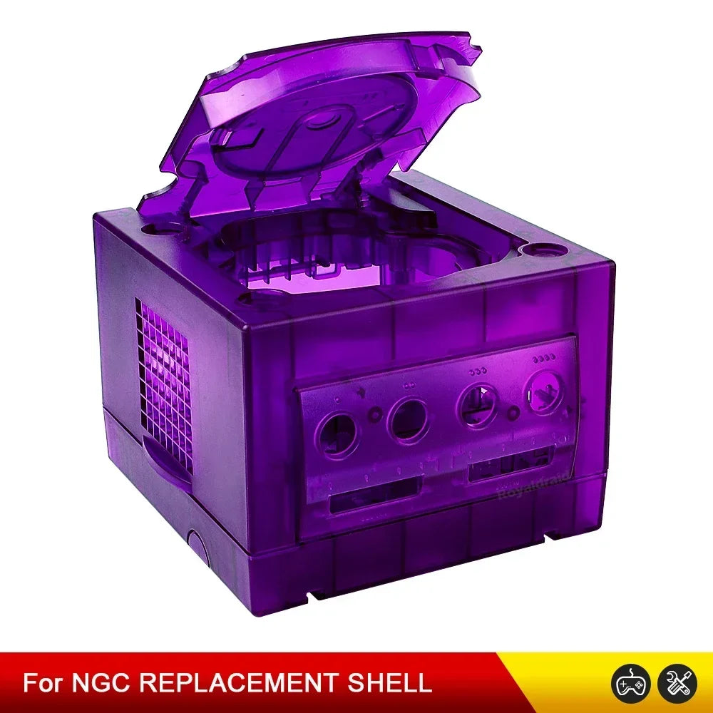 Transparent Black Blue Orange Purple Green White Housing Replacement Shell Case For Nintend Gamecube NGC DOL-001 and DOL-101 Game Accssories