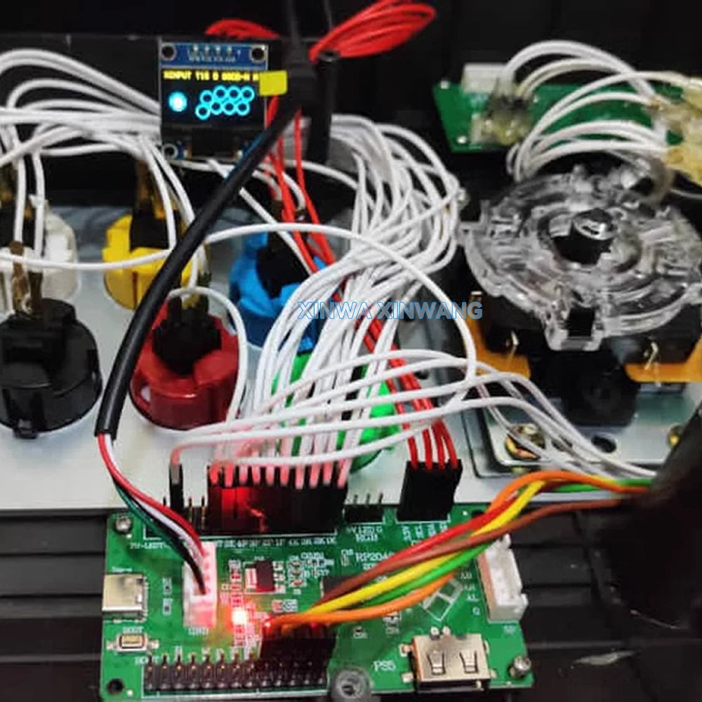 XINWANG ZXL-PICO USB Encoder Board for Hitbox, PC, PS4, Switch