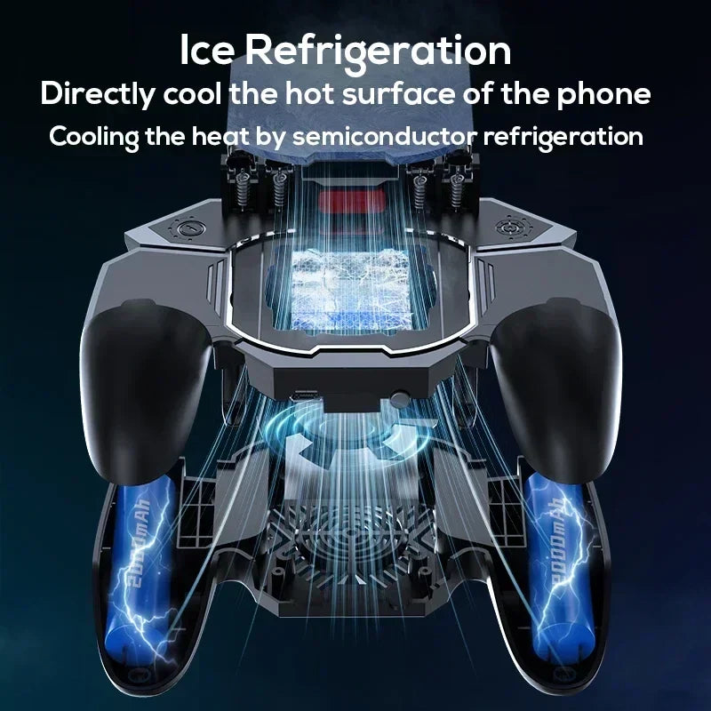 MEMO DL100 Mobile Phone 6 Fingers Gamepad with Cooling Radiator