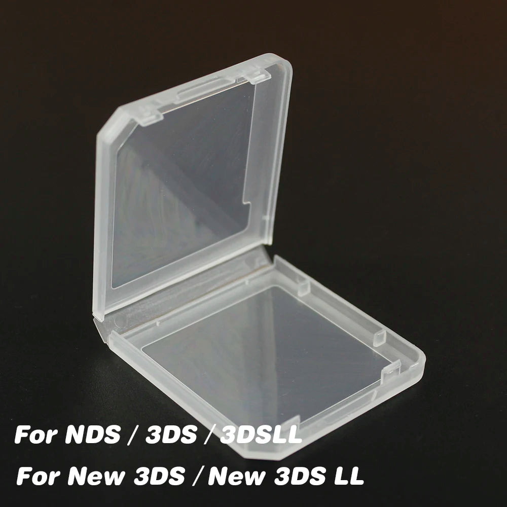 3DS Cartridge Case, Clear Plastic Dust Cover, 5 or 10 Pieces