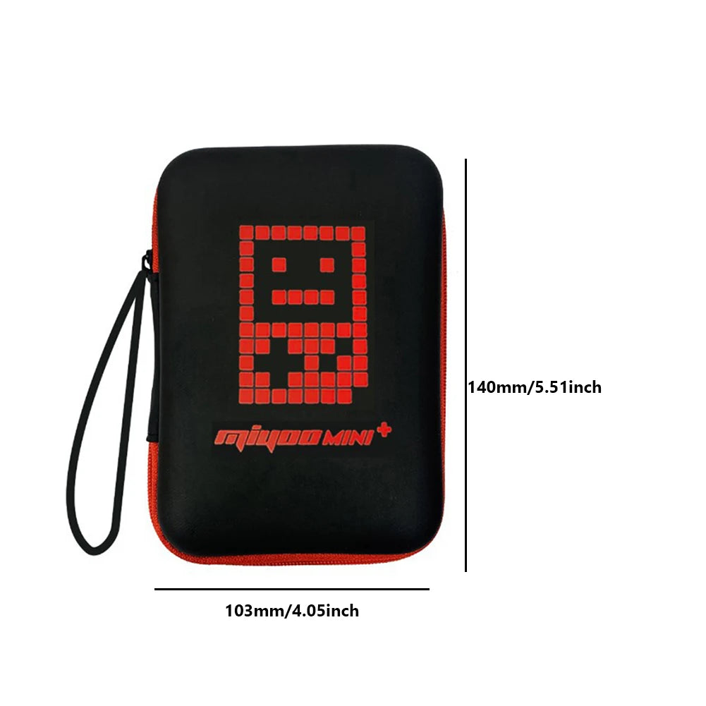 Protective Cover for MIYOO Mini Plus / Mini Gaming Console Silicone Sleeve Skin Soft Skin Cover Anti-Slip Case with Lanyard