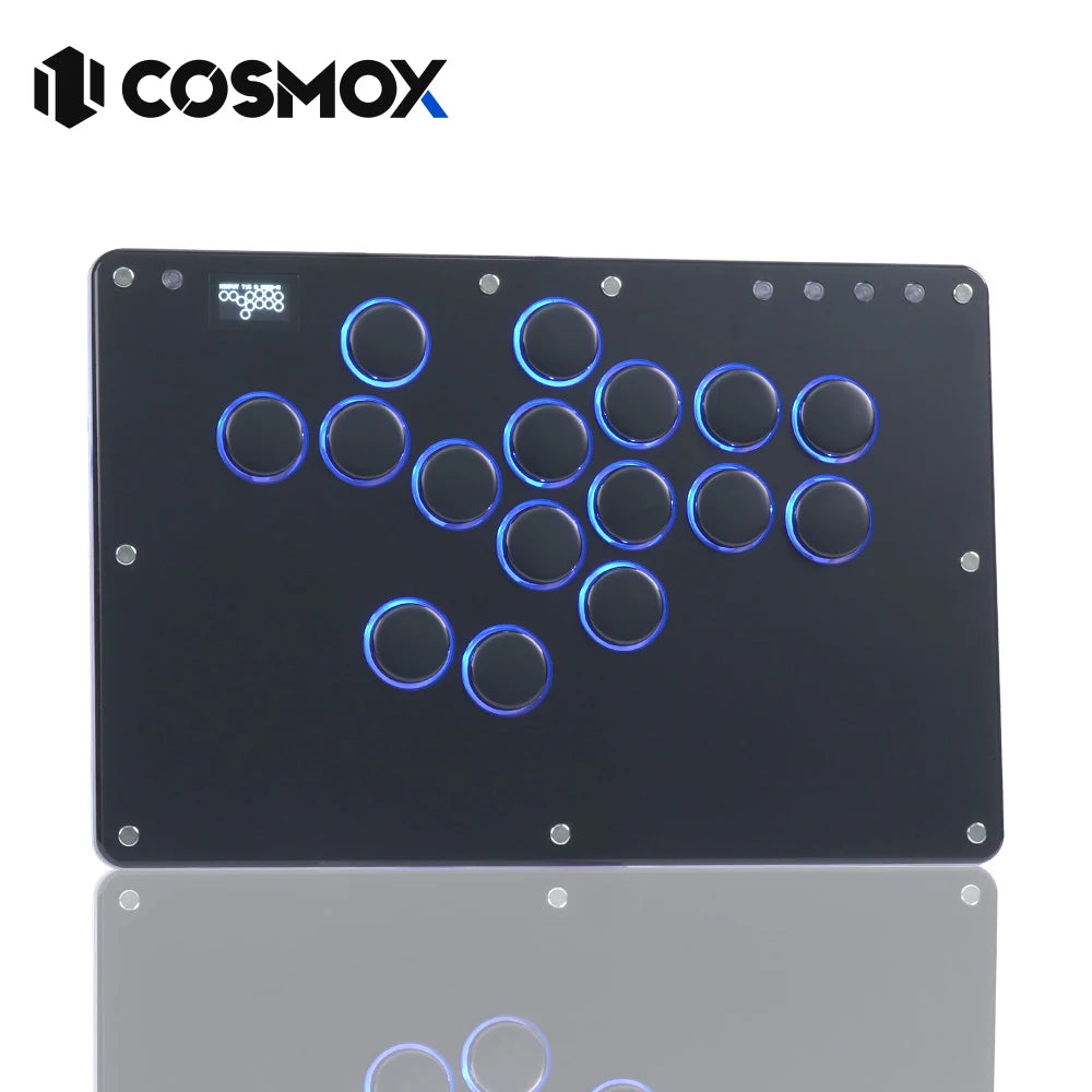 Haute42- COSMOX Anniversary Fighting Gaming Joystick Arcade Leverless Controller For PC/ PS4/PS5 XBOX Switch Hitbox Stick