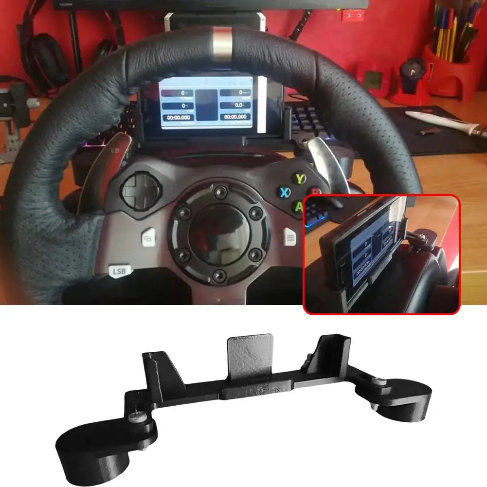 For Logitech G29/g920 Racing Simulator Steering Wheel Mobile Phone Holder 3D Holder For Logitech Game Accessories For Logitech