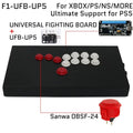 FightBox Fighting Board UP5 Hitbox Fight Stick for PS5/PS4/PC