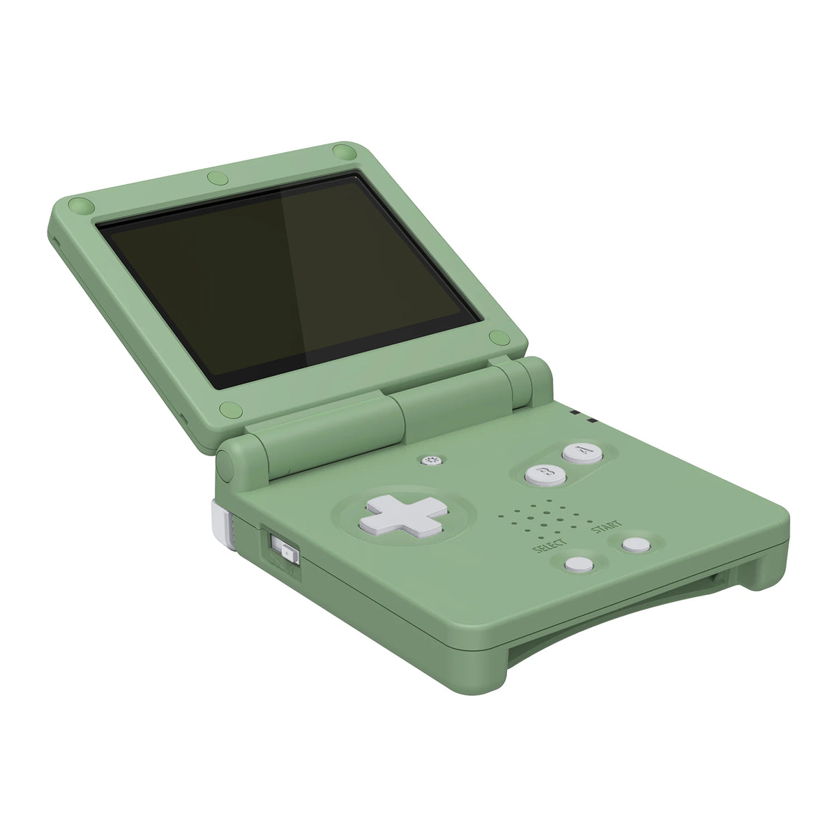 eXtremeRate Replacement Housing Shell for Gameboy Advance SP (GBA SP) - Matcha Green