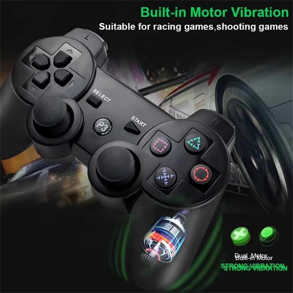 FANGTUOSI For PS3 Controller Support Bluetooth Gamepad for PlayStation 3 Joystick Wireless Console for SIXAXIS Controle