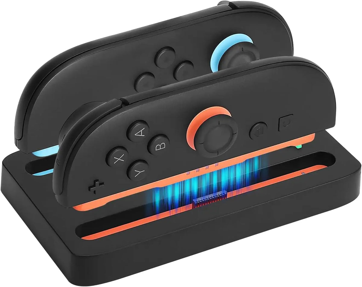 Charging Dock for Nintendo Switch 2 Joycons Dock Charger Stand Station with LED Indication USB Type-C Charger Cable for Switch 2